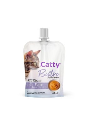 Catty Bistro Ton Balıklı Yavru Kedi Krema Ödülü 100 gr