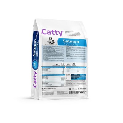 Catty Somonlu Yetişkin Kedi Maması 15 kg
