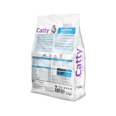 Catty Somonlu Yetişkin Kedi Maması 1,5 kg