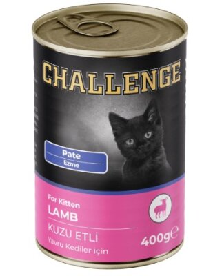 Challenge Kuzu Etli Yavru Kedi Konservesi (Pate) 400 gr