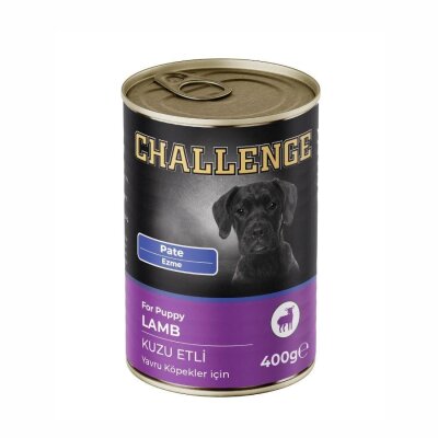 Challenge Kuzu Etli Pate Yavru Köpek Konservesi 400 gr