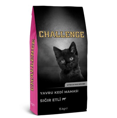 Challenge Sığır Etli Yavru Kedi Kuru Maması 15 kg