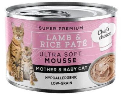 Chef's Choice Mother & Babycat Düşük Tahıllı Yavru Kedi Maması 200 gr
