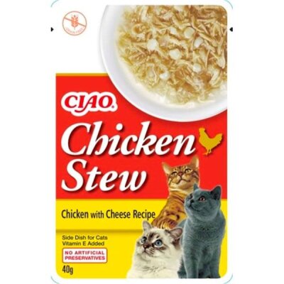 Ciao Churu Tavuk Güveç ve Peynirli Kedi Ödülü 50 gr