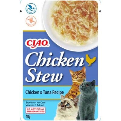 Ciao Churu Tavuk Güveç ve Ton Balıklı Kedi Ödülü 50 gr
