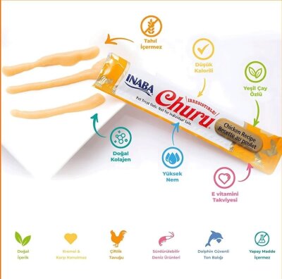 Ciao Churu Ton Balıklı Yavru Kedi Krem Ödülü 4 x 14 gr