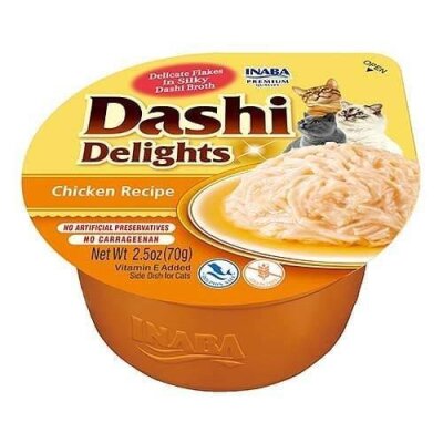 Ciao Dashi Tavuklu Tahılsız Sıvı Kedi Çorbası 70 gr