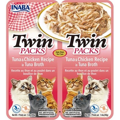 Ciao Churu Ton Balıklı Tavuklu Kedi Çorbası Ödülü 2x40 gr