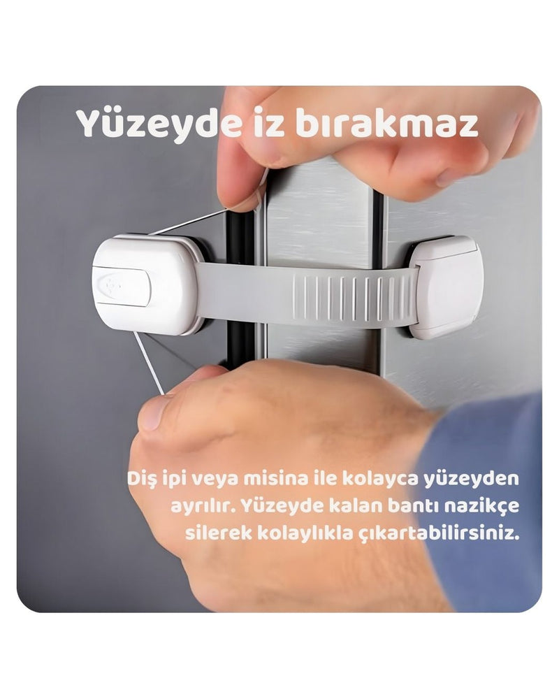 Kilidin yüzeyden misinayla iz bırakmadan sökülmesi