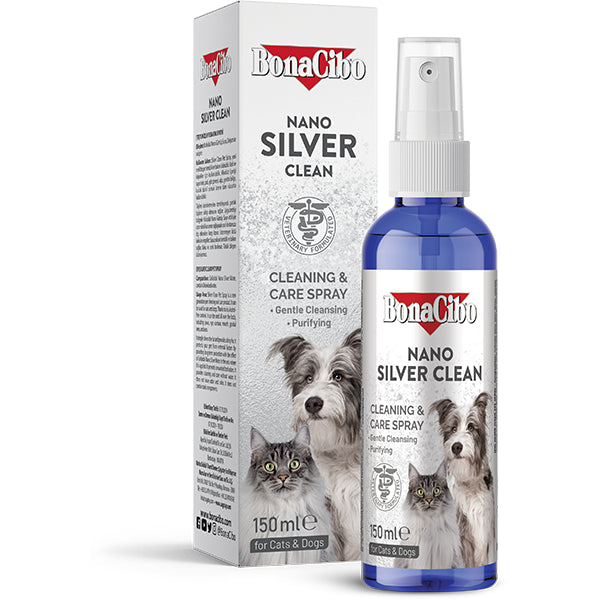 BonaCibo Nano Silver Su Gerektirmeyen Temizlik Spreyi 150 ml