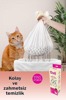 Dalipet Elekli Kedi Kumu Filtresi 7'li Tek Kullanımlık