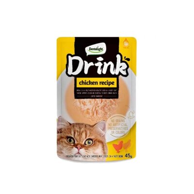Dentalight Tavuklu Sıvı Kedi Ödülü (Çorba) 45 gr