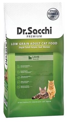 Düşük Tahıllı Kuzu Etli Yetişkin Kedi Maması 10 kg