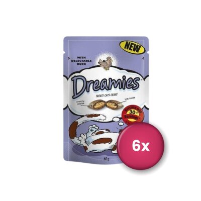 Dreamies İçi Dolgulu Ördekli Kıtır Kedi Ödülü 60 gr x 6 Adet