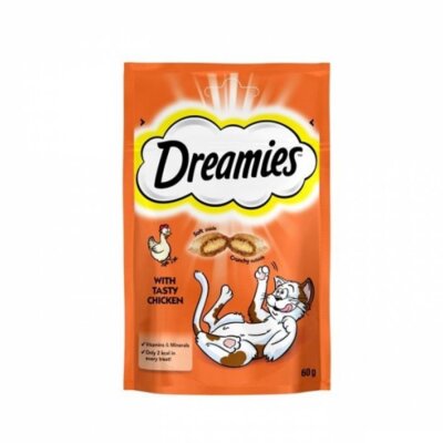 Dreamies İçi Dolgulu Tavuklu Kıtır Kedi Ödülü 60 gr