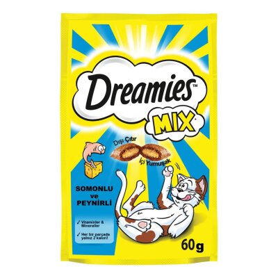 Krema Dolgulu Somonlu ve Peynirli Kedi Ödülü 60 gr