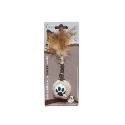 Eastland Matatabili Tüylü Toplu Kedi Oyuncağı 9 cm