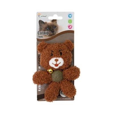 Eastland Kedi Otlu Zilli Peluş Kedi Oyuncağı