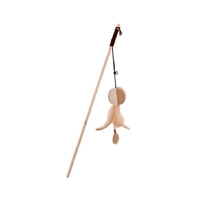 Eastland Tüylü ve Peluşlu Kedi Oltacık Oyuncağı 46 cm