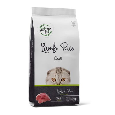 Kuzu Etli ve Pirinçli Yetişkin Kedi Kuru Maması 1,5 kg