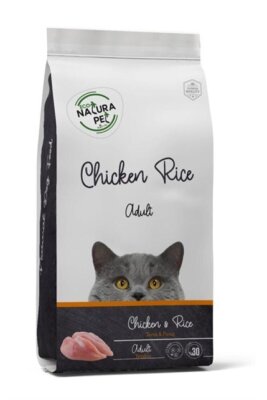 Tavuklu ve Pirinçli Yetişkin Kedi Kuru Maması 15 kg