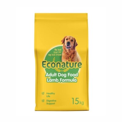Econature Kuzu Etli Yetişkin Köpek Maması 15 kg