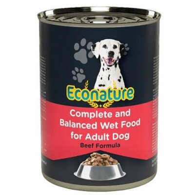 Econature Sığır Etli Yetişkin Köpek Yaş Maması 400 gr
