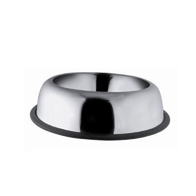 Euro Dog Oval Paslanmaz Çelik Köpek Mama Kabı 18 cm