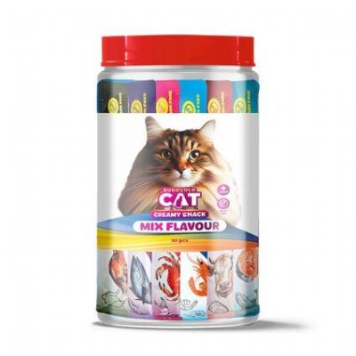 5 Lezzet Karışık Sıvı Çubuk Kedi Ödülü 30 x 15 gr