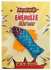 EuroCat Catnipli Pullu Balık Peluş Kedi Oyuncağı