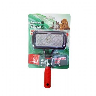 Euro Dog & Cat Çift Taraflı Kedi-Köpek Tüy Fırçası