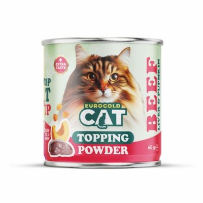 EuroGold Dana Ciğerli Mama Üstü Topping Tozu 60 gr