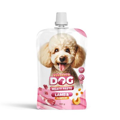 Eurogold Taze Kuzulu Balkabaklı Köpek Et Ezmesi Ödülü 90 gr