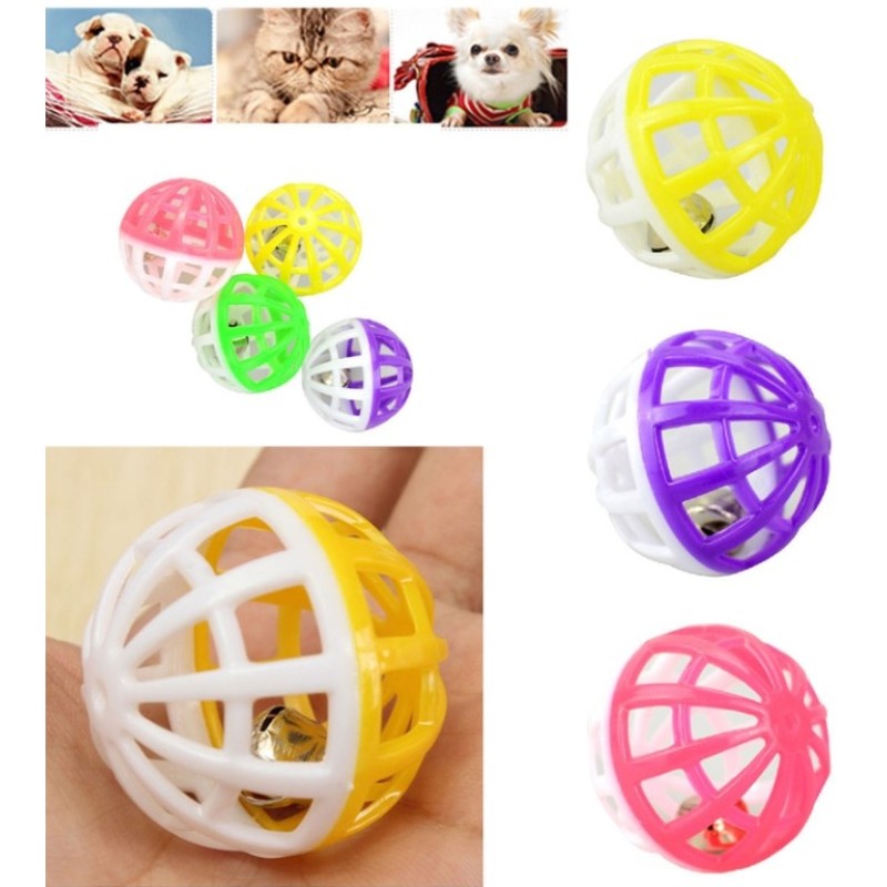 Çıngıraklı Kedi Köpek Oyun Topu