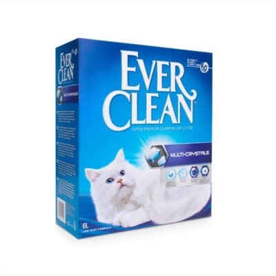 Kristalli Topaklanan Koku Önleyici Kedi Kumu, 6 L