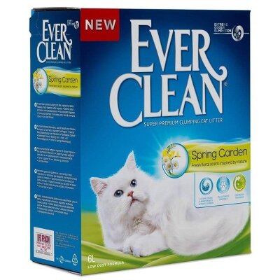 Ever Clean Çiçek Kokulu Topaklanan Bentonit Kedi Kumu 6 L