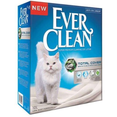 Ever Clean Total Cover Kokusuz Topaklanan Kedi Kumu 10 L