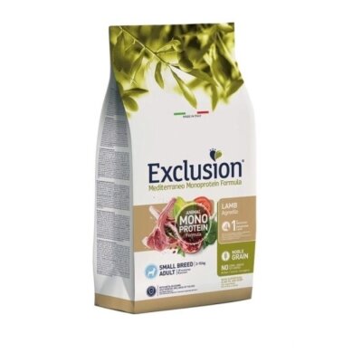 Exclusion Kuzu Narlı Düşük Tahıllı Küçük Irk Köpek Maması 2 kg