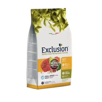 Exclusion Sığır Narlı Düşük Tahıllı Küçük Irk Köpek Maması 2 kg