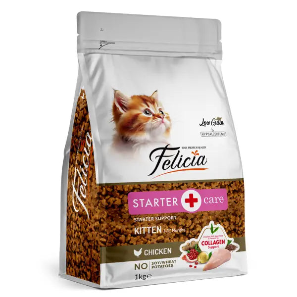Felicia Kolajenli Tavuklu Hipoalerjenik Yavru Kedi Maması 1 kg