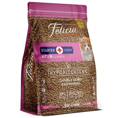 Felicia Tavuklu Düşük Tahıllı Hipoalerjenik Yavru Kedi Maması 1 kg