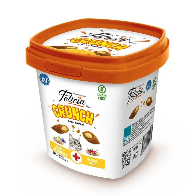 Felicia Hairball Tavuklu Tüy Yumağı Kontrolü Kedi Ödülü 100 gr