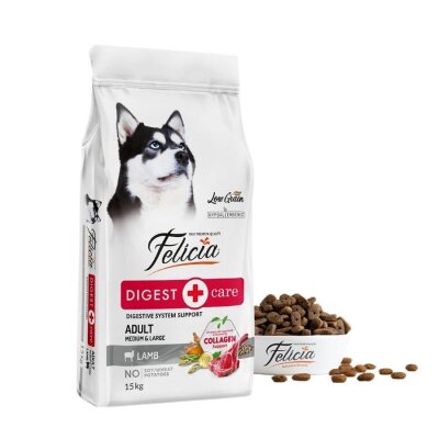 Felicia Hipoalerjenik Kuzu-Pirinçli Köpek Maması 15 kg