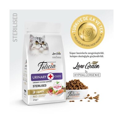 Felicia Light Somonlu Düşük Tahıllı Kısırlaştırılmış Kedi Maması 5 kg