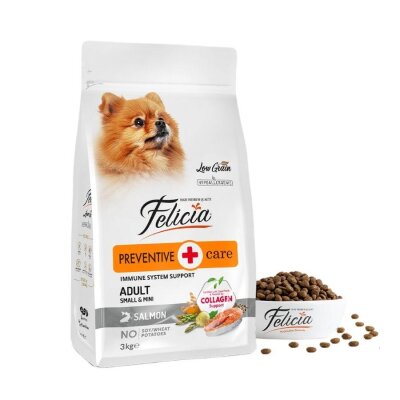 Felicia Mini Somonlu Hipoalerjenik Köpek Maması 3 kg