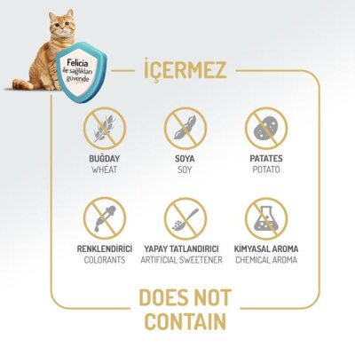 Somonlu Düşük Tahıllı Kolajenli Yetişkin Kedi Maması, 5 kg