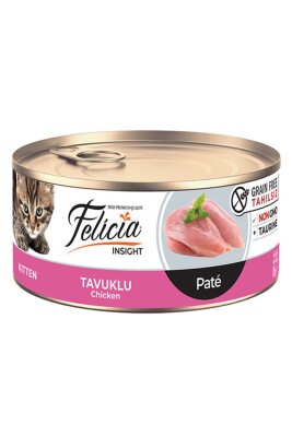 Felicia Tahılsız Tavuklu Yavru Kedi Konservesi 85 gr