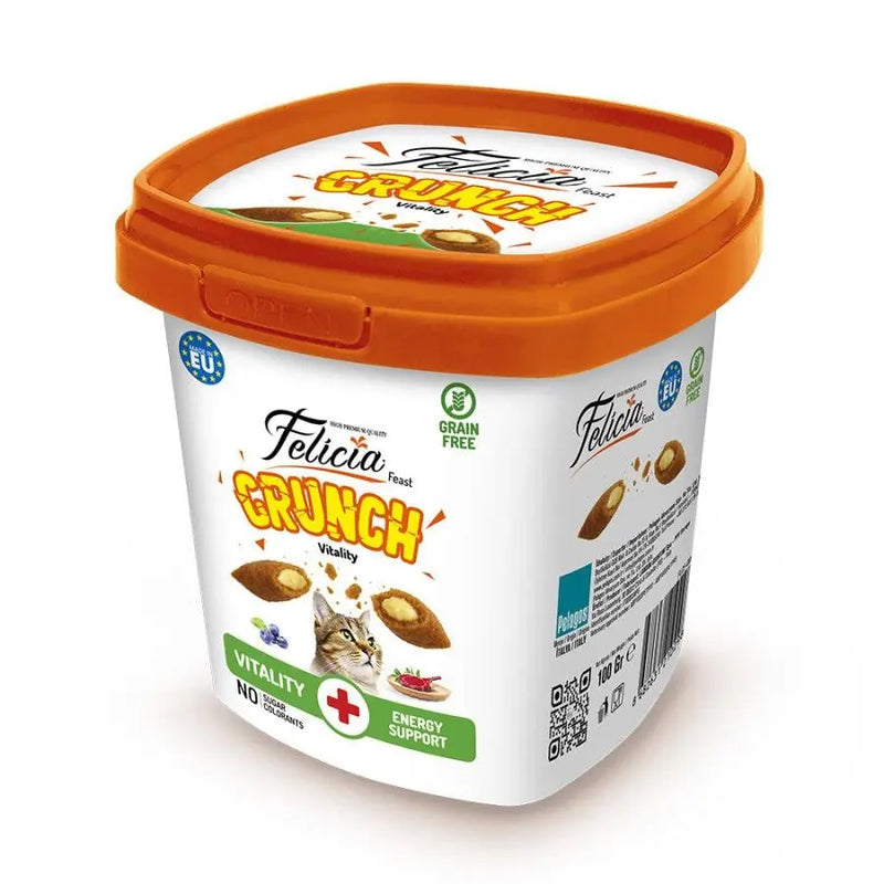 Felicia Vitality Sığır Etli Çıtır Kedi Ödülü 100 gr