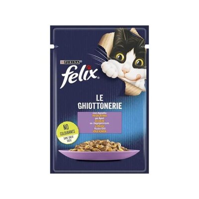 Felix Jöleli Kuzu Etli Yetişkin Kedi Konservesi 85 gr