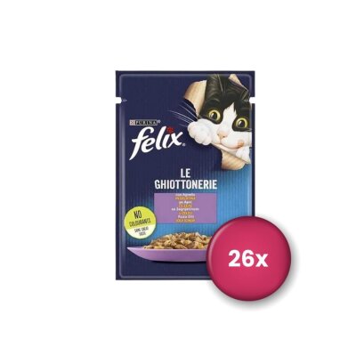 Felix Jöleli Kuzu Etli Yetişkin Kedi Konservesi 85 gr x 26